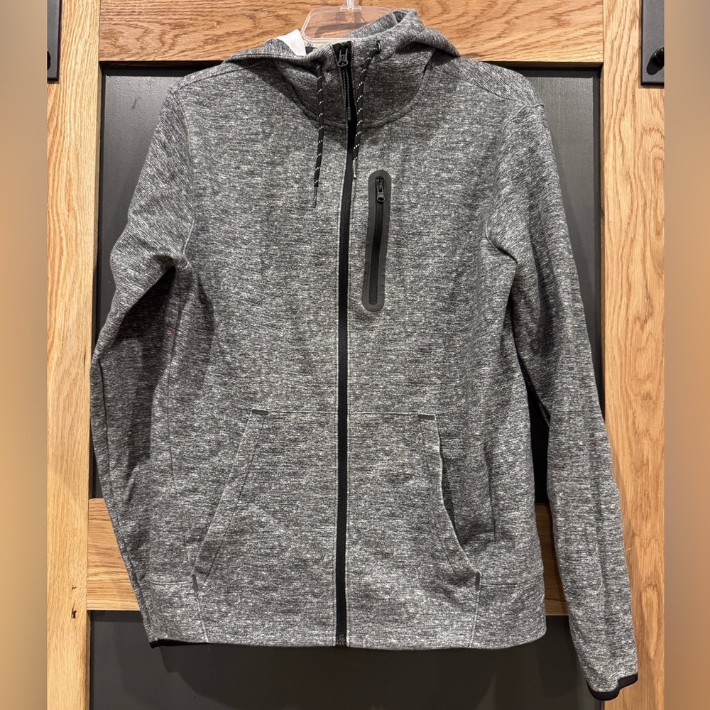 Old Navy Active Gray Dynamic Fleece Jacket